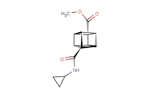 METHYL 4-(N-CYCLOPROPYLAMINOCARBONYL)CUBANECARBOXYLATE